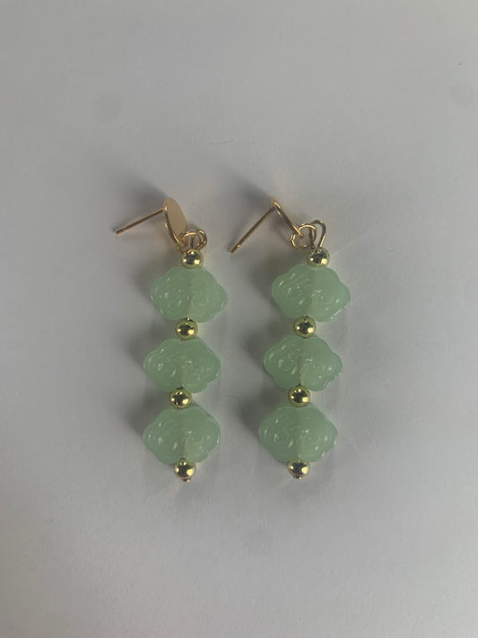 “Jaded” earrings